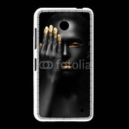 Coque Nokia Lumia 635 Fashion en noir et or