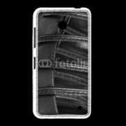 Coque Nokia Lumia 635 lacets cuir