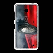 Coque Nokia Lumia 635 Roue en feu dragster 4
