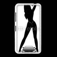 Coque Nokia Lumia 635 Silhouette sexy avec voiture