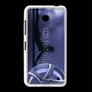 Coque Nokia Lumia 635 Silhouette sexy avec jante de voiture