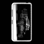 Coque Nokia Lumia 635 pickup en noir et blanc 10