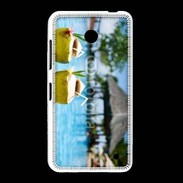 Coque Nokia Lumia 635 Pina colada au bord de la piscine