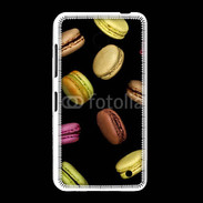 Coque Nokia Lumia 635 Macarons sur fond noir