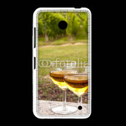 Coque Nokia Lumia 635 Verres de vin et vignes