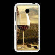 Coque Nokia Lumia 635 Verre de vin rouge et vignes