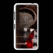Coque Nokia Lumia 635 Verres de vin rouge et tonneaux