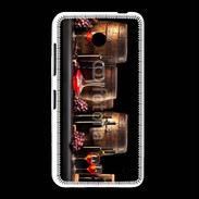Coque Nokia Lumia 635 Vin rouge et tonneaux 2