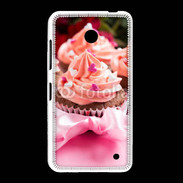 Coque Nokia Lumia 635 Cupcake et ruban rose