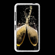 Coque Nokia Lumia 635 Coupes de champagne sur fond noir