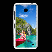Coque Nokia Lumia 635 Kayak dans un lagon