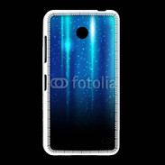 Coque Nokia Lumia 635 Rideau bleu à strass