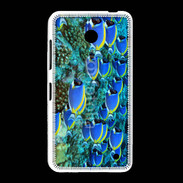 Coque Nokia Lumia 635 Banc de poissons bleus