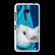 Coque Nokia Lumia 635 Portrait de lapin 5