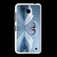 Coque Nokia Lumia 635 Couple de Cygnes