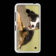 Coque Nokia Lumia 635 Chiot bucheron