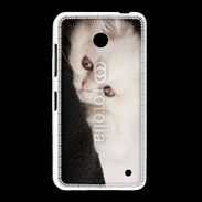 Coque Nokia Lumia 635 Chat persan blanc 5