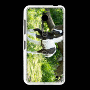 Coque Nokia Lumia 635 Poulain noir et blanc