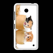 Coque Nokia Lumia 635 Chaton dans des coquilles d'oeuf
