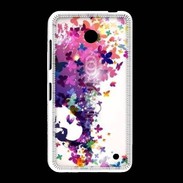 Coque Nokia Lumia 635 Cheveux de papillons