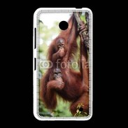 Coque Nokia Lumia 635 Famille de singe 50
