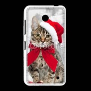 Coque Nokia Lumia 635 chat de noël 500