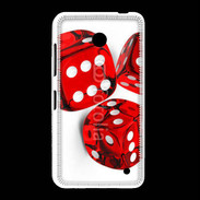 Coque Nokia Lumia 635 Jeu de dés rouges