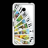 Coque Nokia Lumia 635 Cartes de tarot sur fond blanc