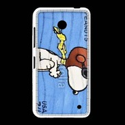 Coque Nokia Lumia 635 Snoopy timbre poste