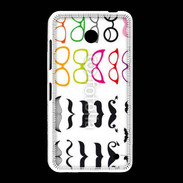 Coque Nokia Lumia 635 Lunette et moustache 5