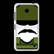 Coque Nokia Lumia 635 Moustache militaire