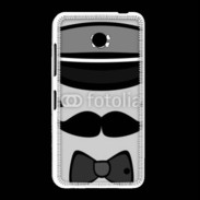 Coque Nokia Lumia 635 Moustache et casquette tête de mort