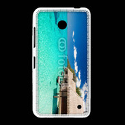 Coque Nokia Lumia 635 Bungalow sur mer tropicale