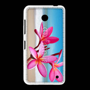 Coque Nokia Lumia 635 Fleurs à la plage