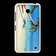 Coque Nokia Lumia 635 Palmier sur la plage tropicale