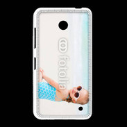 Coque Nokia Lumia 635 Petite fille à la plage