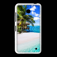 Coque Nokia Lumia 635 Petite île tropicale sur l'océan indien