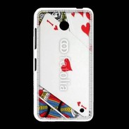 Coque Nokia Lumia 635 As de coeur