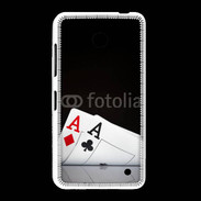 Coque Nokia Lumia 635 Paire d'As au poker 85