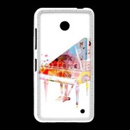 Coque Nokia Lumia 635 Piano en dessin multicouleurs