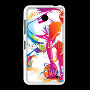Coque Nokia Lumia 635 Joueur de basket en dessin