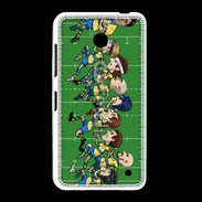 Coque Nokia Lumia 635 Cartoon rugby 1