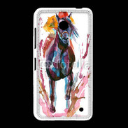 Coque Nokia Lumia 635 Equitation en peinture 10