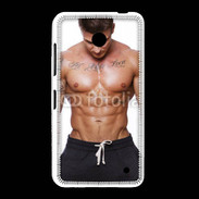 Coque Nokia Lumia 635 Brun musclé 1