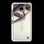 Coque Nokia Lumia 635 Femme sexy pensante en lingerie