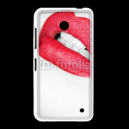 Coque Nokia Lumia 635 bouche sexy rouge à lèvre gloss crayon contour