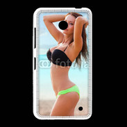 Coque Nokia Lumia 635 Belle femme à la plage 10