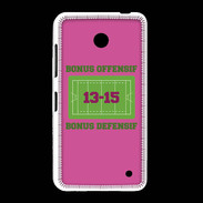 Coque Nokia Lumia 635 Bonus Offensif-Défensif Rose