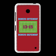 Coque Nokia Lumia 635 Bonus Offensif-Défensif Rouge