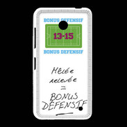 Coque Nokia Lumia 635 Mêlée relevée Bonus offensif-défensif Blanc